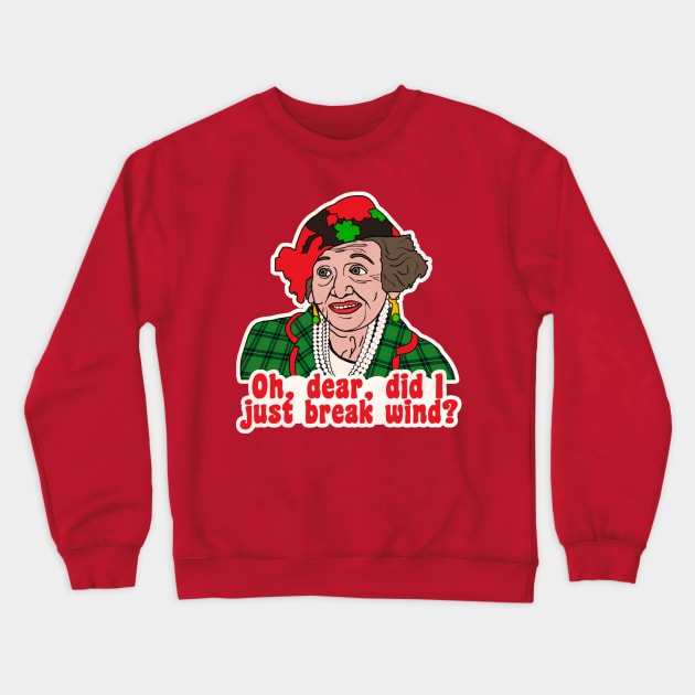 Break Wind - Aunt Bethany Christmas Vacation Quote Crewneck Sweatshirt by darklordpug